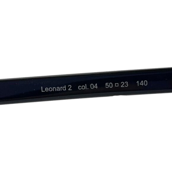 Illesteva Leonard 2 Black Glasses with Pink Mirror Lenses - Picture 2 of 7